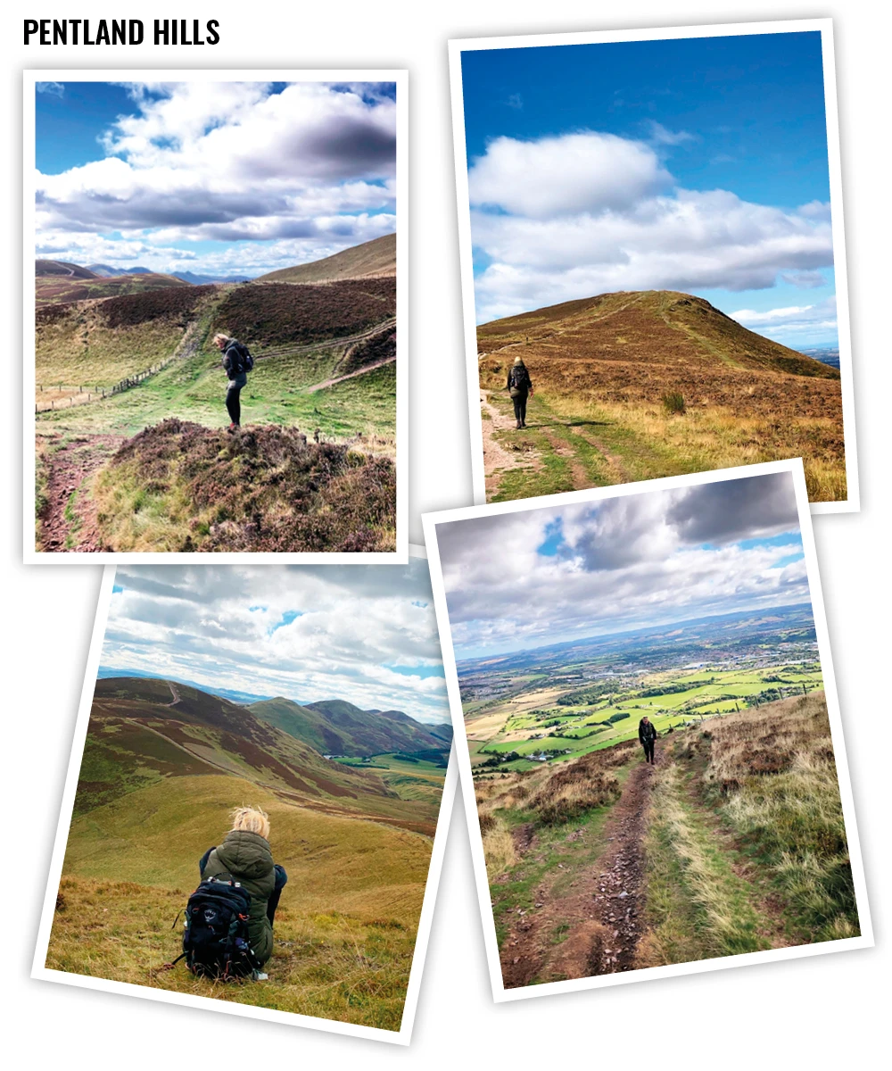 Wolky Wandeling 3 Edinburgh Pentland Hills